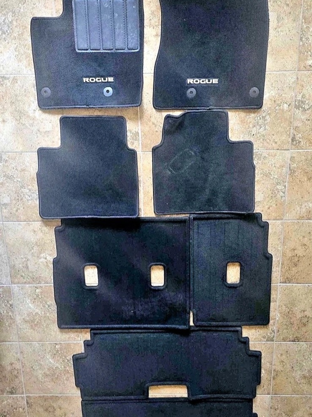 Nissan Rogue Factory Floormats Black
